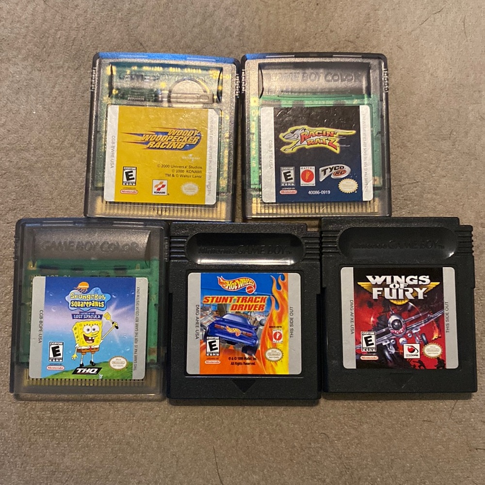 ⭐️Nintendo⭐️ Bundle of 5 Games for Gameboy